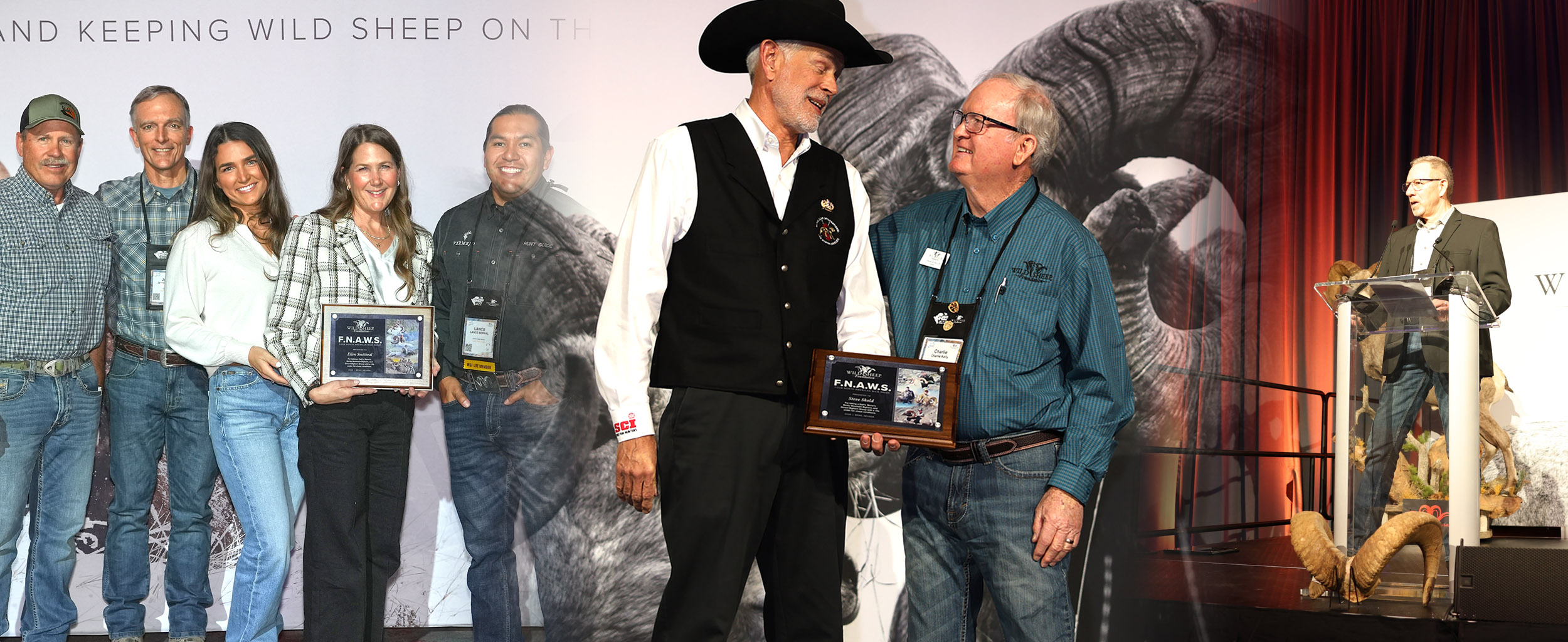 Collage of 2026 FNAWS awardees